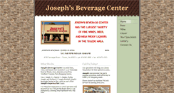 Desktop Screenshot of josephsbeveragecenter.com